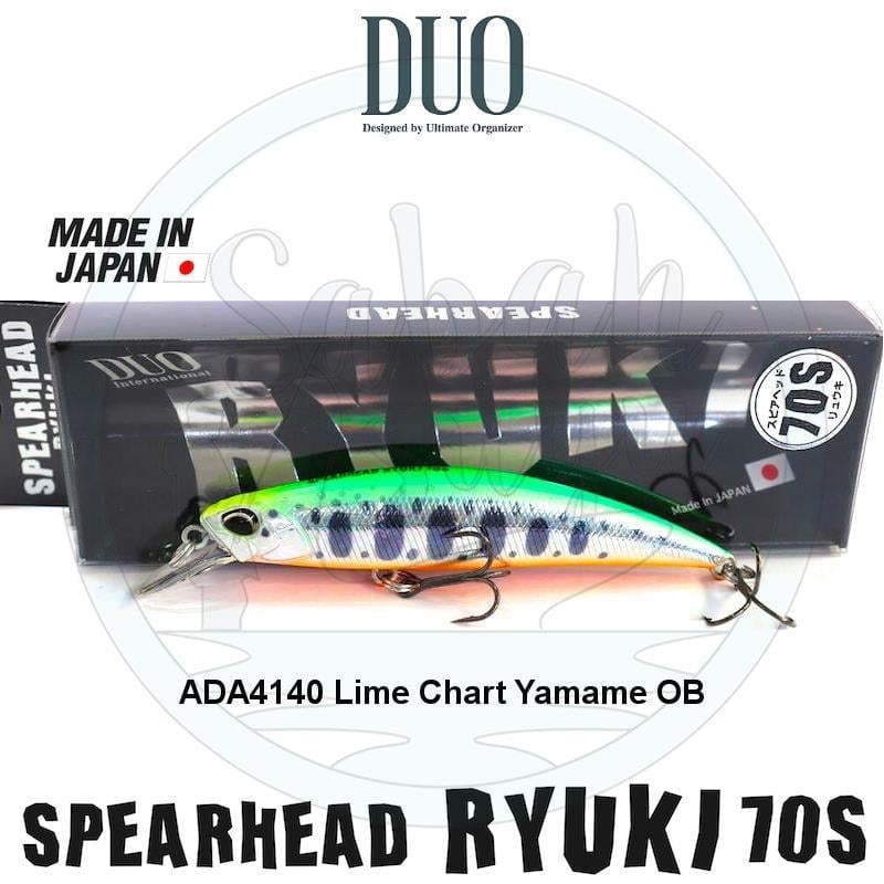 Duo Spearhead Ryuki 70S ADA4140 Lime Chart Yamame OB