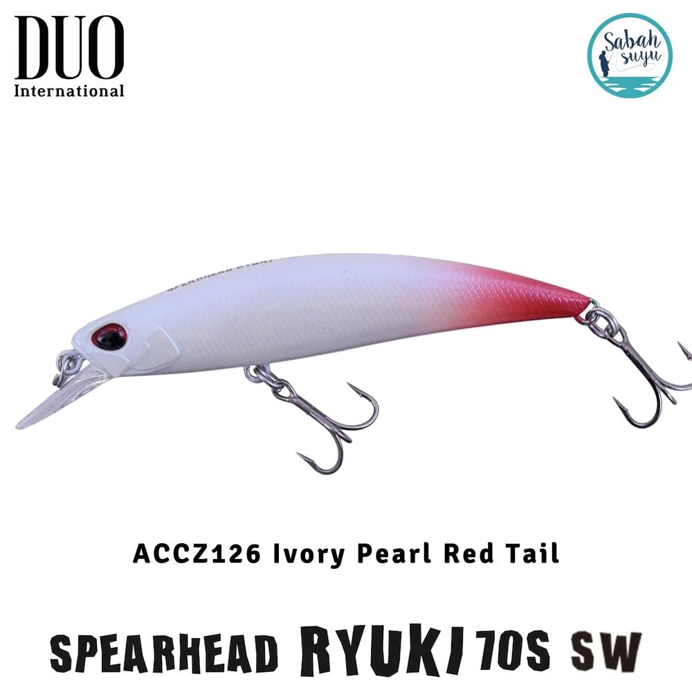 Duo Spearhead Ryuki 70S SW ACCZ126 Ivory Pearl Red Tail
