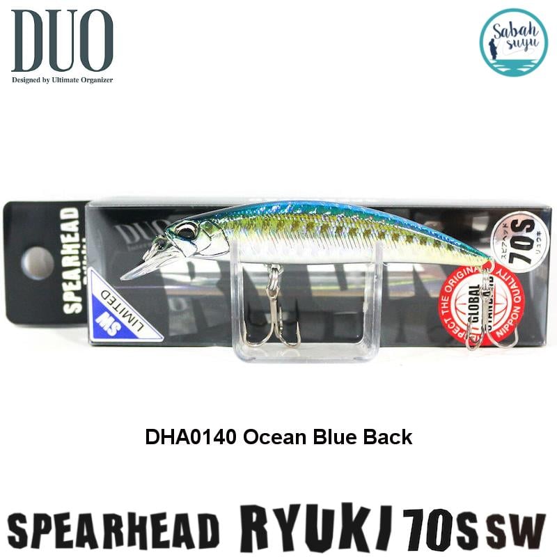 Duo Spearhead Ryuki 70S SW DHA0140 Ocean Blue Back