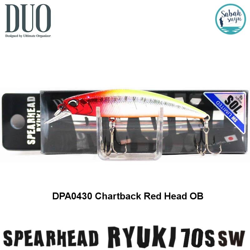Duo Spearhead Ryuki 70S SW DPA0430 Chart Back Red Head OB