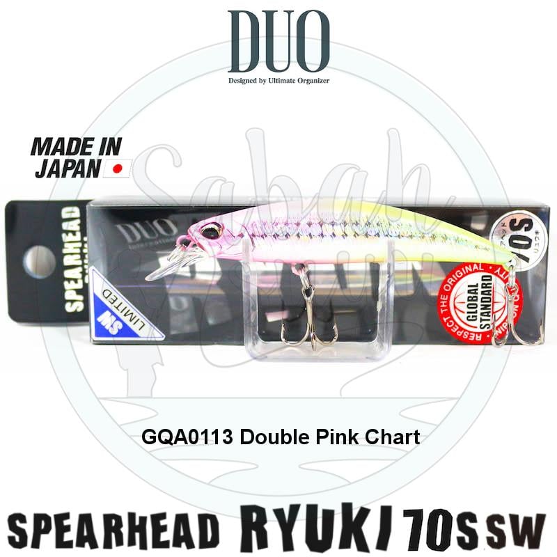Duo Spearhead Ryuki 70S SW GQA0113 Double Pink Chart