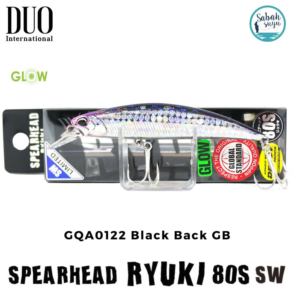 Duo Spearhead Ryuki 80S SW GQA0122 Black Back GB