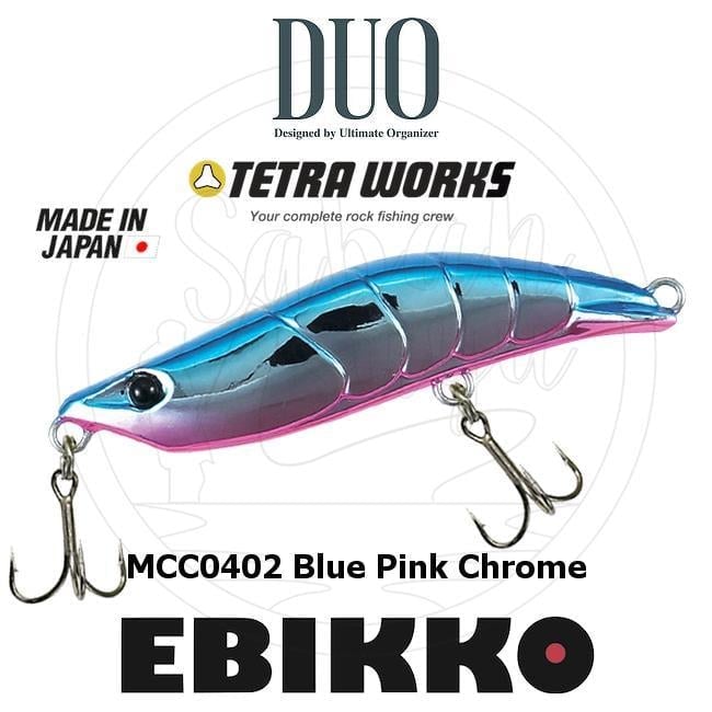 Duo Tetra Works Ebikko MCC0402 TM02 Blue Pink Chrome