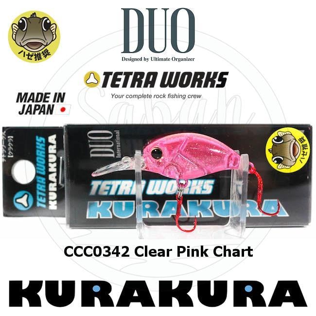Duo Tetra Works KuraKura CCC0342 Clear Pink Chart