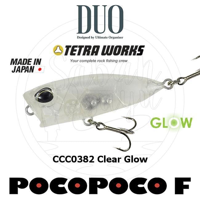 Duo Tetra Works Pocopoco 40F CCC0382 Clear Glow Sahte Balık