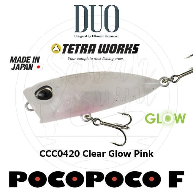 Duo Tetra Works Pocopoco 40F CCC0420 Clear Glow Pink