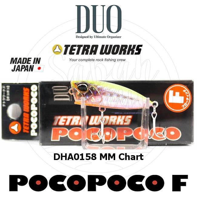Duo Tetra Works Pocopoco 40F DHA0158 MM Chart