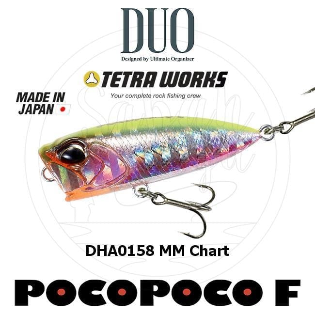 Duo Tetra Works Pocopoco 40F DHA0158 MM Chart