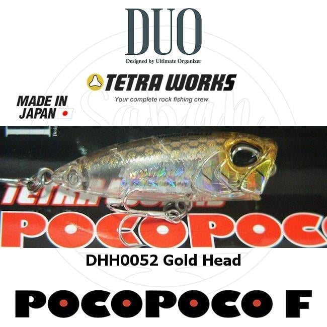 Duo Tetra Works Pocopoco 40F DHH0052 Gold Head