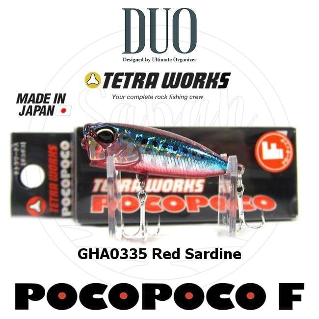 Duo Tetra Works Pocopoco 40F GHA0335 Red Sardine