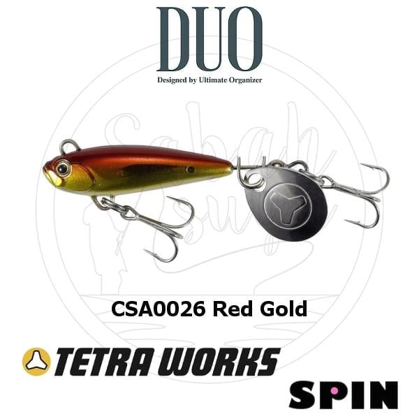 Duo Tetra Works Spin CSA0026 Red Gold