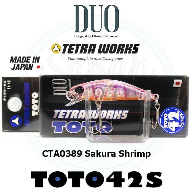 Duo Tetra Works Toto 42 CTA0389 Sakura Shrimp Sahte Balık