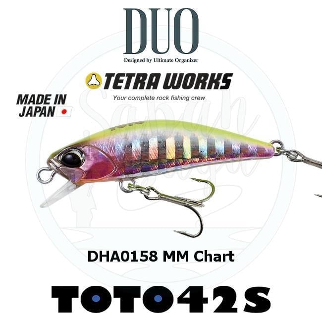 Duo Tetra Works Toto 42 DHA0158 MM Chart