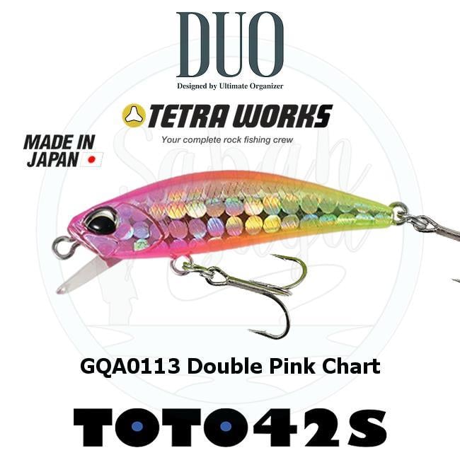 Duo Tetra Works Toto 42 GQA0113 Double Pink Chart