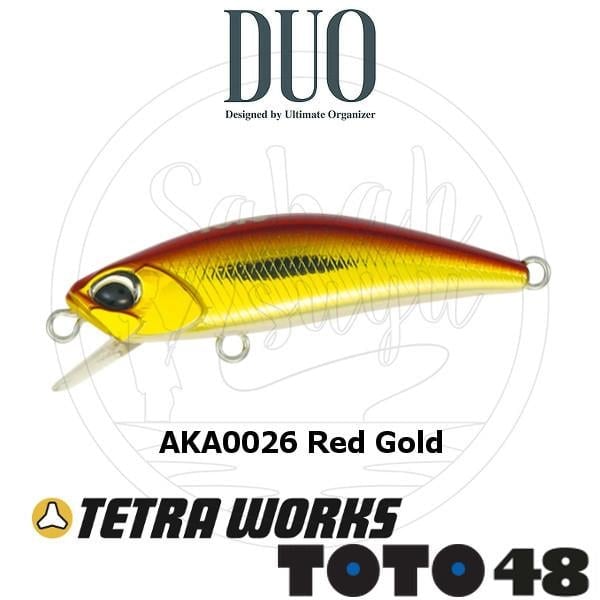 Duo Tetra Works Toto 48 AKA0026 Red Gold