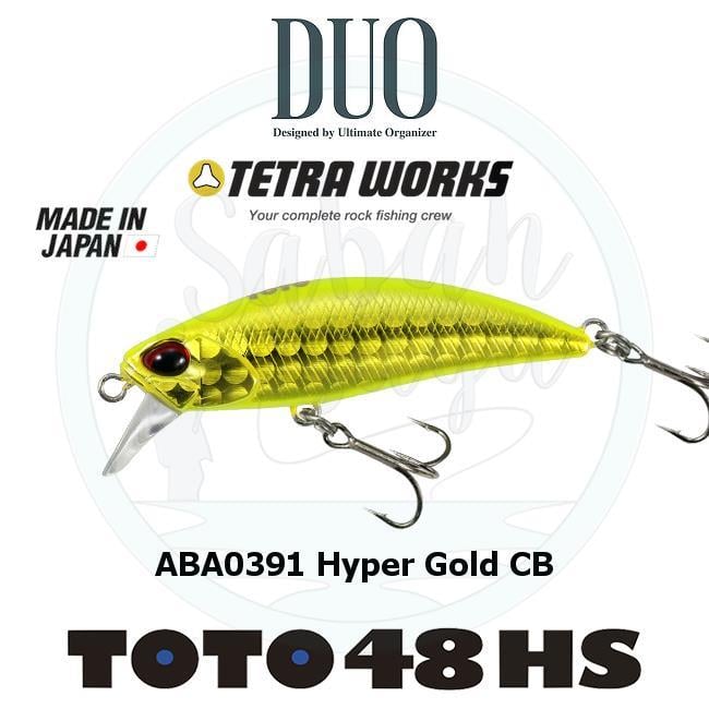 Duo Tetra Works Toto 48HS ABA0391 Hyper Gold CB Sahte Balık