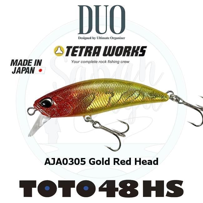 Duo Tetra Works Toto 48HS AJA0305 Gold Red Head