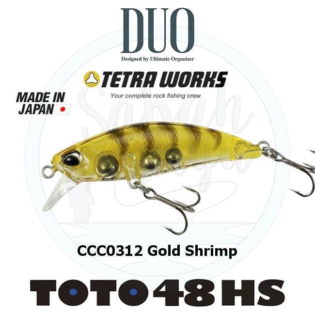 Duo Tetra Works Toto 48HS CCC0312 Gold Shrimp Sahte Balık