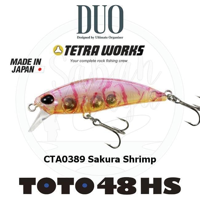 Duo Tetra Works Toto 48HS CTA0389 Sakura Shrimp Sahte Balık