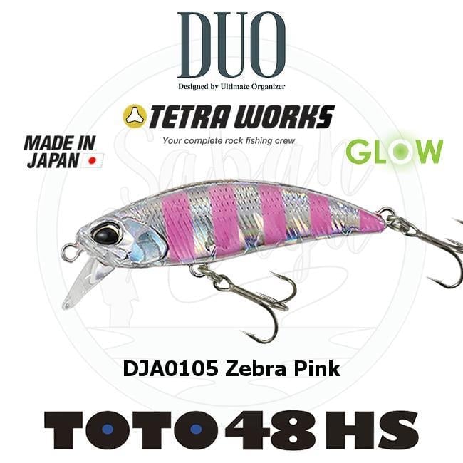 Duo Tetra Works Toto 48HS DJA0105 Zebra Pink