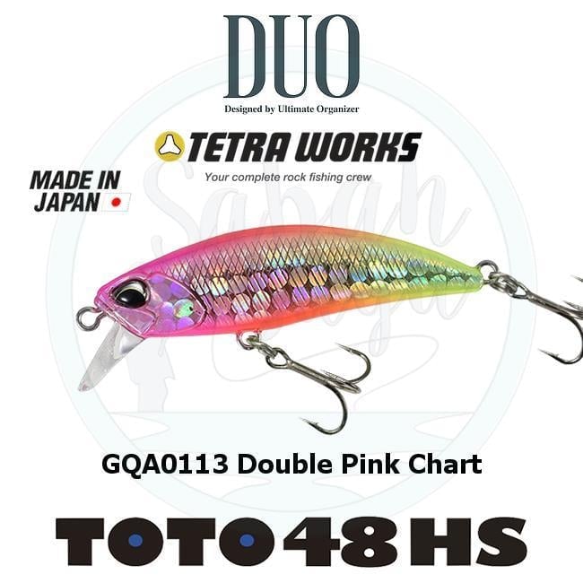 Duo Tetra Works Toto 48HS GQA0113 Double Pink Chart