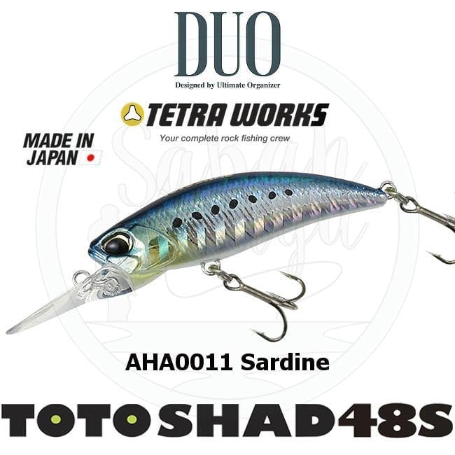 Duo Tetra Works Toto Shad 48S AHA0011 Sardine