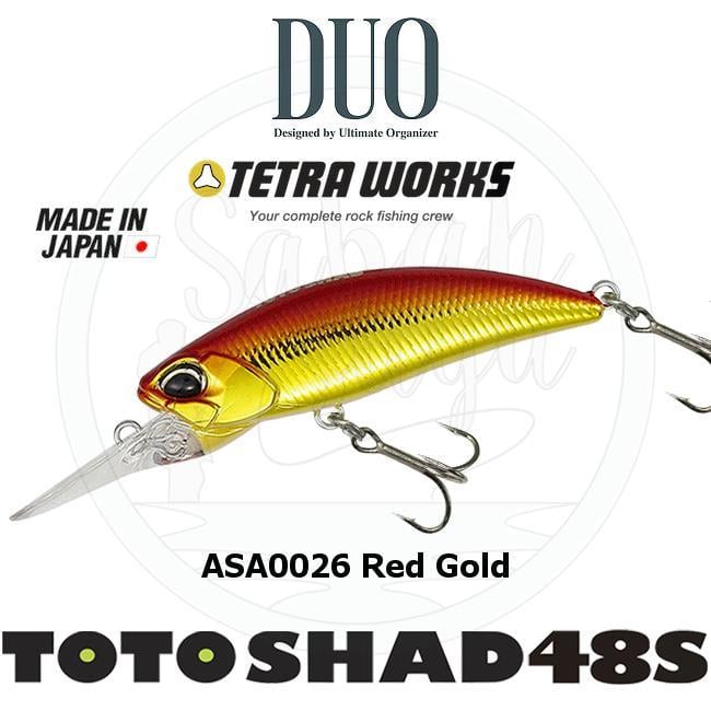 Duo Tetra Works Toto Shad 48S ASA0026 Red Gold