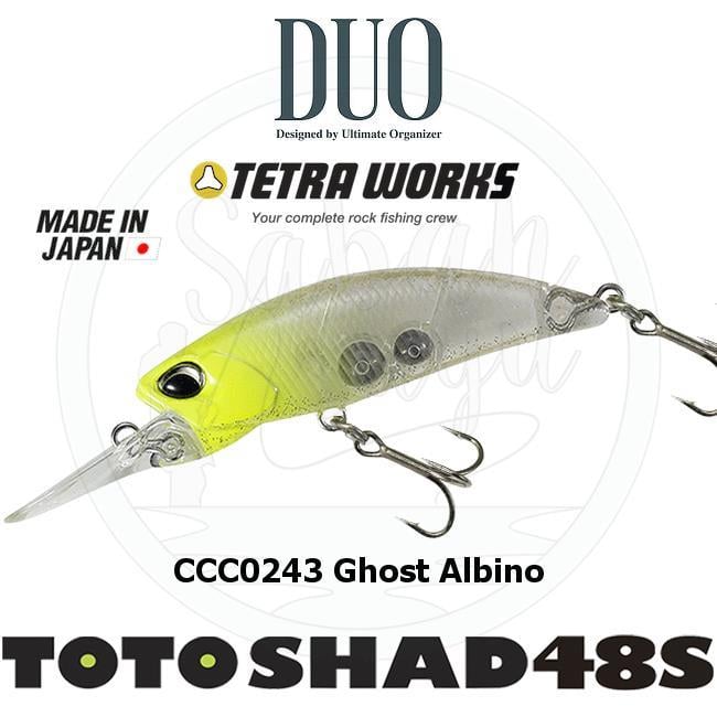 Duo Tetra Works Toto Shad 48S CCC0243 Ghost Albino