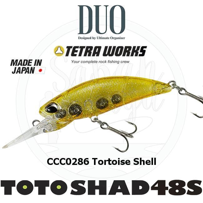 Duo Tetra Works Toto Shad 48S CCC0286 Tortoise Shell