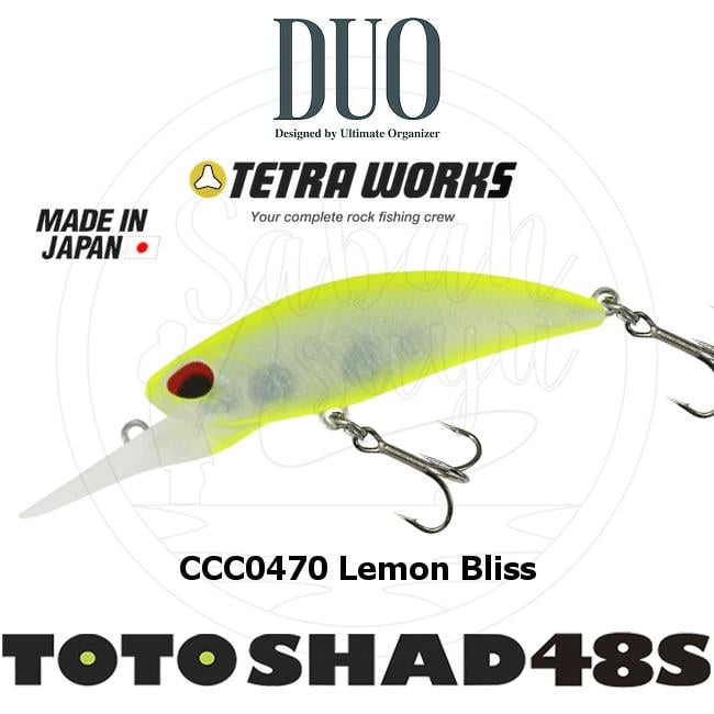 Duo Tetra Works Toto Shad 48S CCC0470 Lemon Bliss