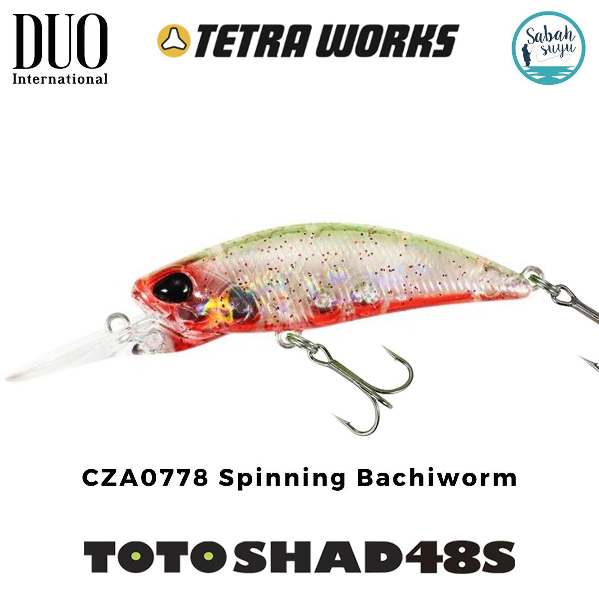 Duo Tetra Works Toto Shad 48S CZA0778 Spinning Bachiworm
