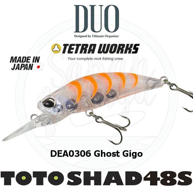 Duo Tetra Works Toto Shad 48S DEA0306 Ghost Gigo