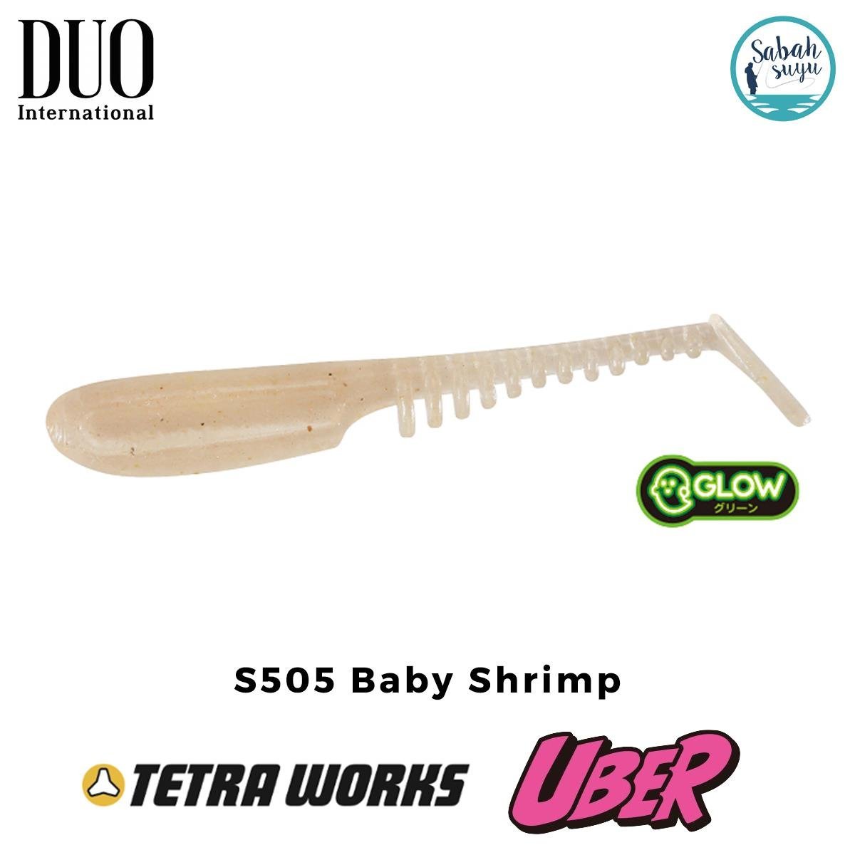 Duo Tetra Works Uber LRF Silikon 5cm S505 Baby Shrimp