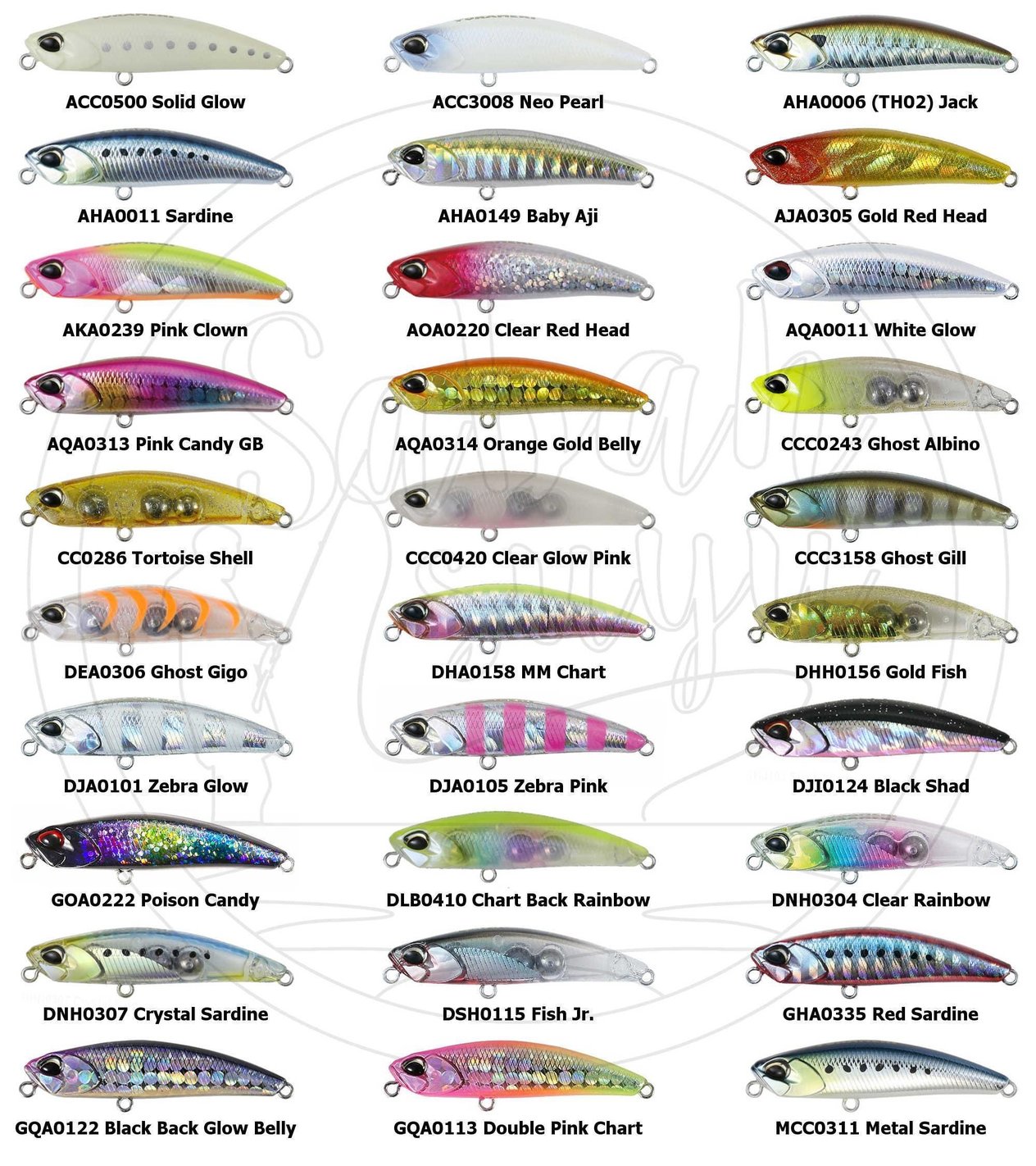 Duo Tetra Works Yurameki DLB0410 (TCK10) Chart Back Rainbow