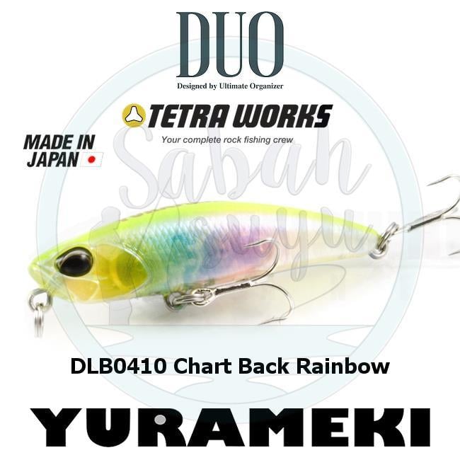 Duo Tetra Works Yurameki DLB0410 (TCK10) Chart Back Rainbow