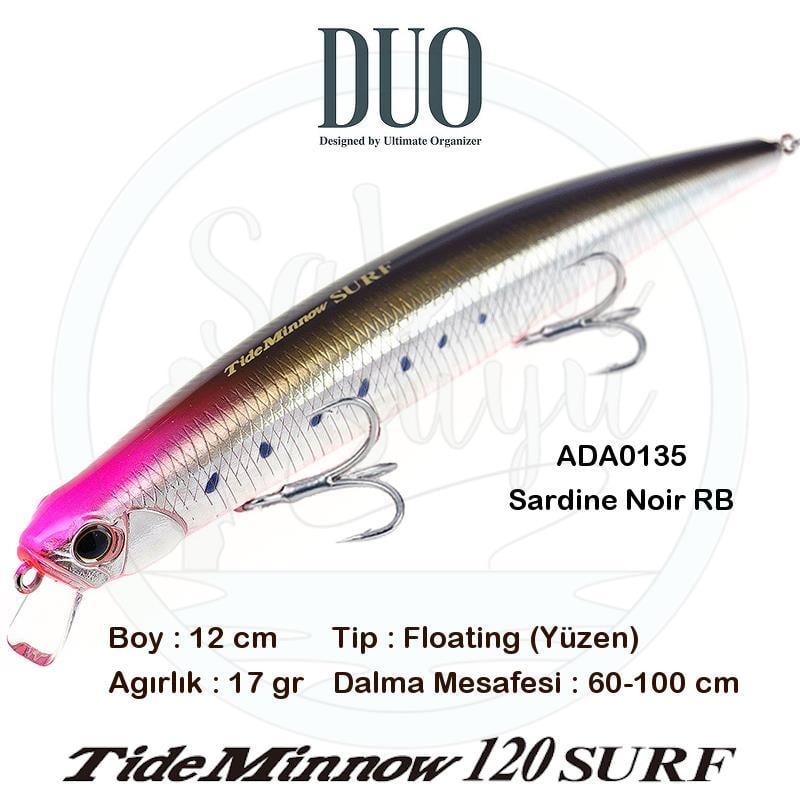 Duo Tide Minnow 120 SURF ADA0135 Sardine Noir RB