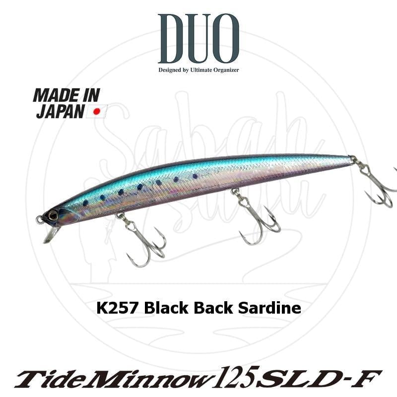 Duo Tide Minnow 125 SLD-F K257 Black Back Sardine