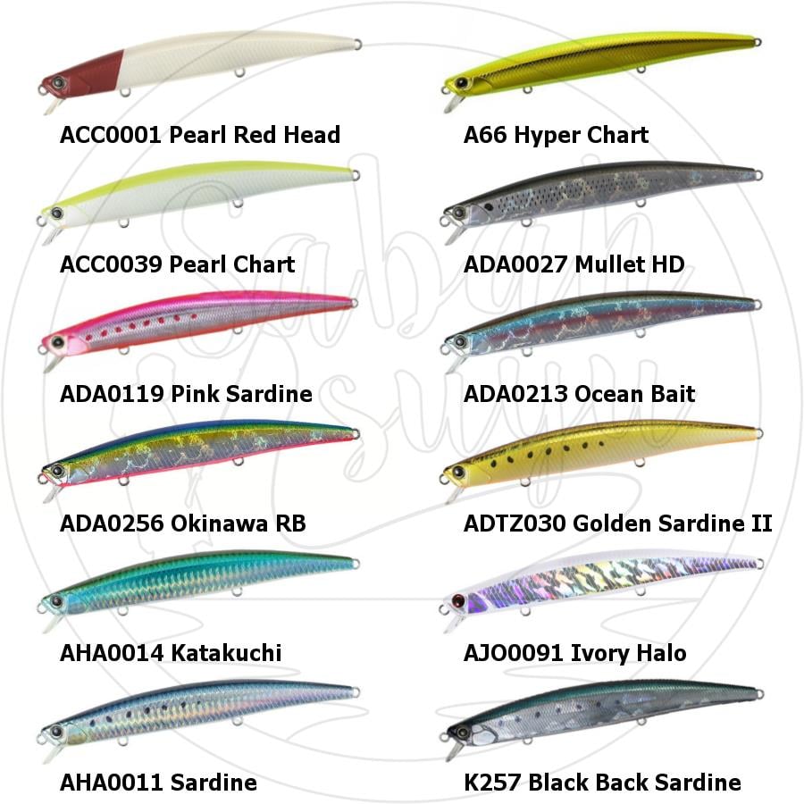 Duo Tide Minnow 135 SURF ACC0001 Pearl Red Head