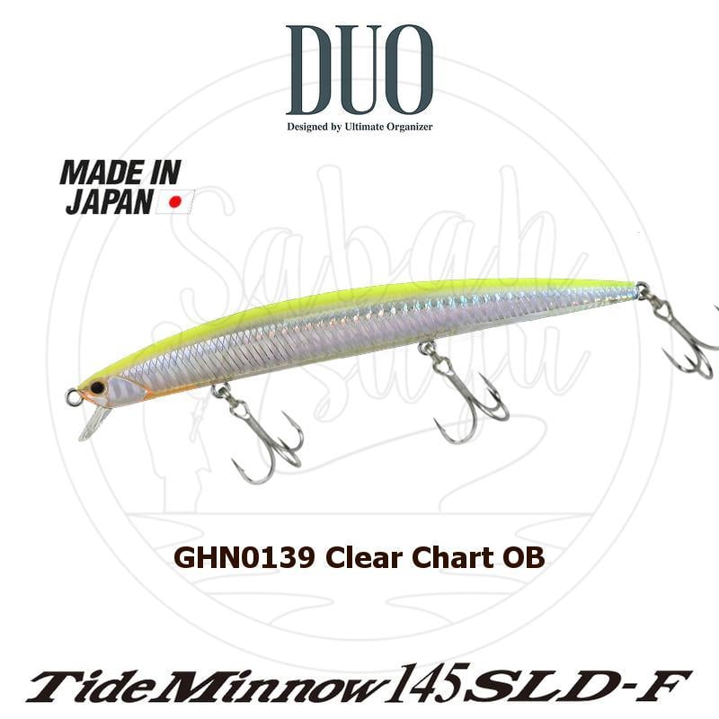 Duo Tide Minnow 145 SLD-F GHN0139 Clear Chart OB