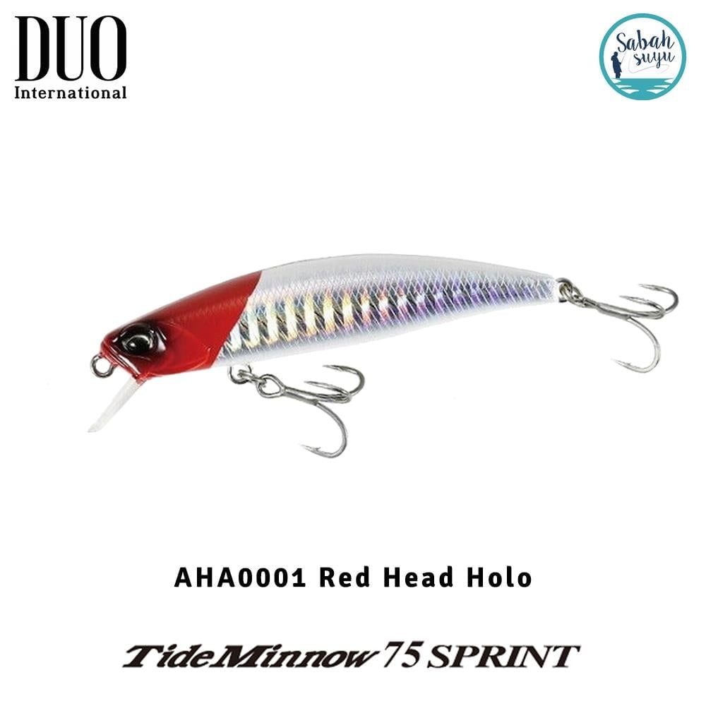 Duo Tide Minnow 75 Sprint AHA0001 Red Head Holo