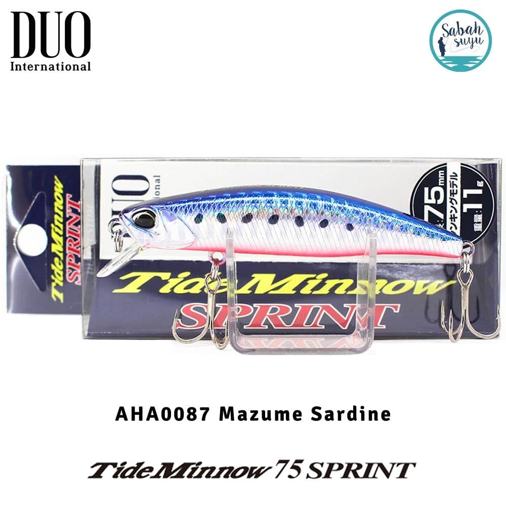 Duo Tide Minnow 75 Sprint AHA0087 Mazume Sardine