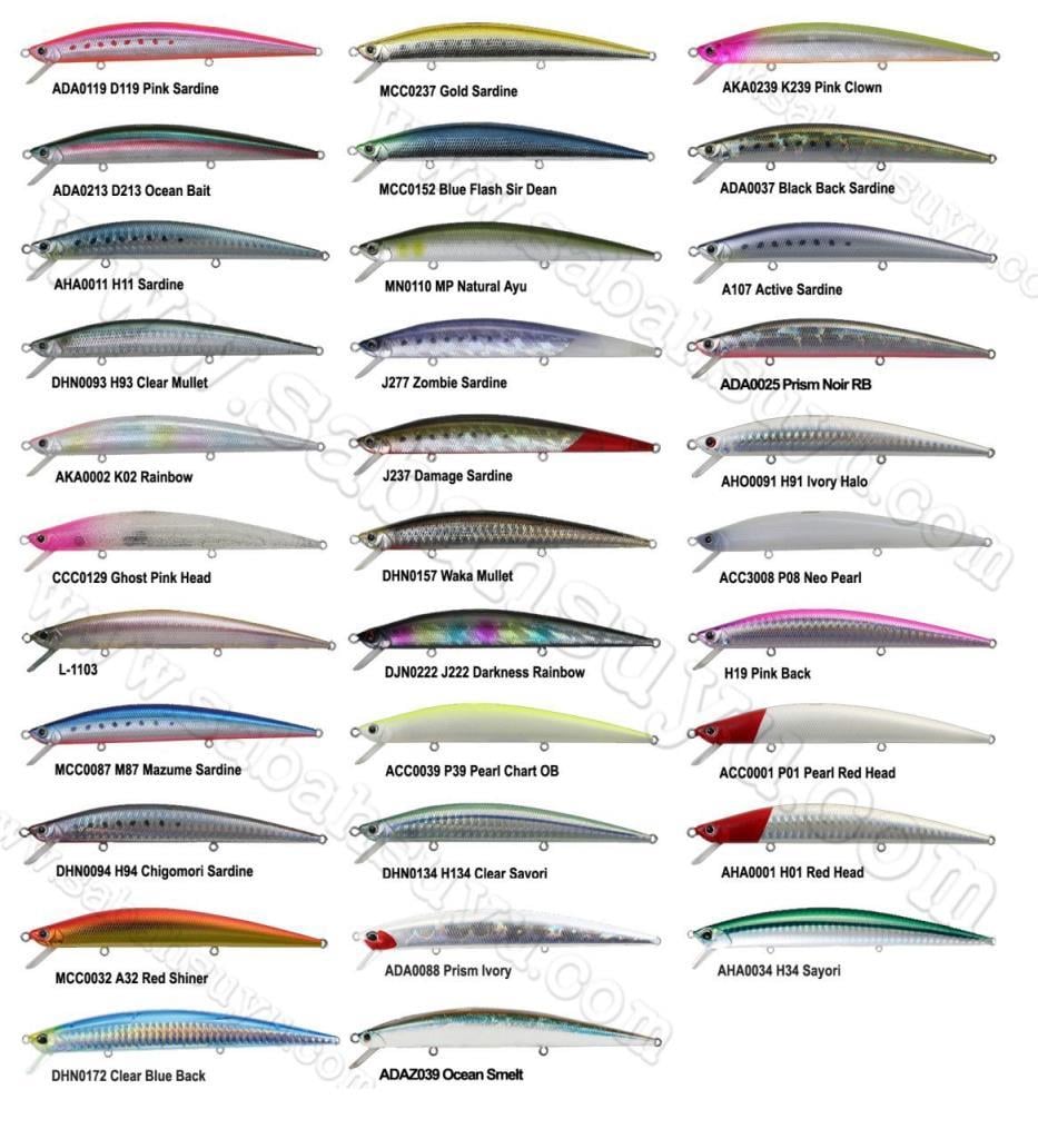 Duo Tide Minnow Slim 120 DHN0093 Clear Mullet
