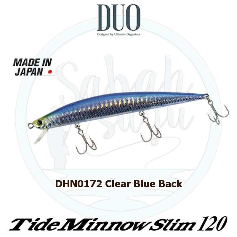 Duo Tide Minnow Slim 120 DHN0172 Clear Blue Back