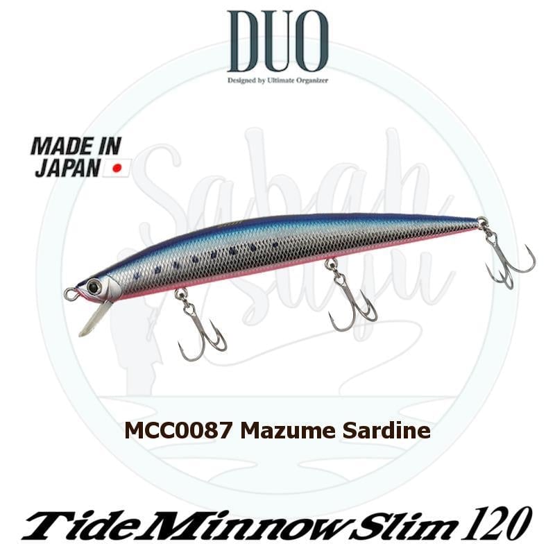 Duo Tide Minnow Slim 120 MCC0087 (M87) Mazume Sardine