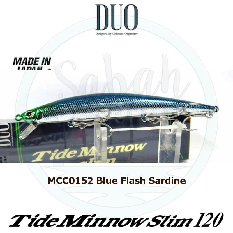 Duo Tide Minnow Slim 120 MCC0152 Blue Flash Sardine