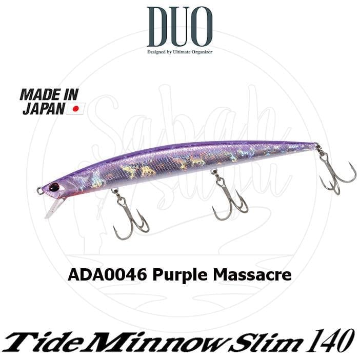 Duo Tide Minnow Slim 140 ADA0046 Purple Massacre