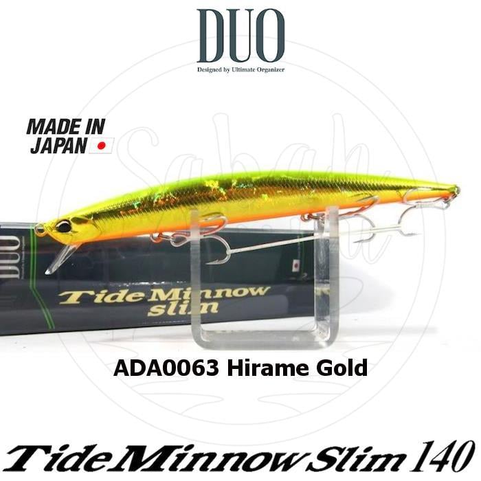Duo Tide Minnow Slim 140 ADA0063 Hirame Gold