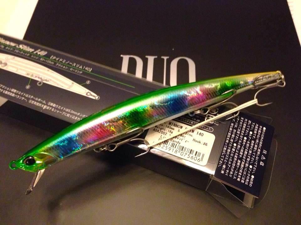 Duo Tide Minnow Slim 140 ADAZ002 Lime Candy