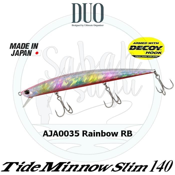 Duo Tide Minnow Slim 140 AJA0035 Rainbow RB