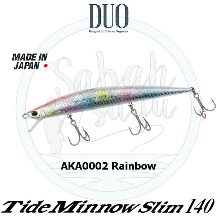 Duo Tide Minnow Slim 140 AKA0002 Rainbow